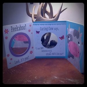 Peekaboo a fun mirror game book for children ☮️